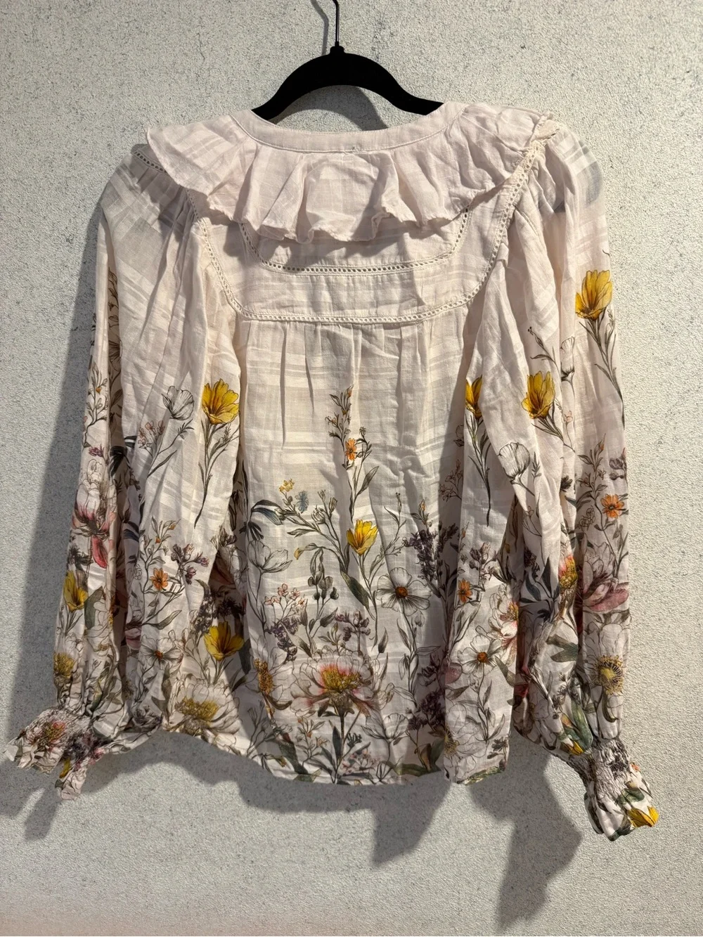 Anthropologie lightweight white